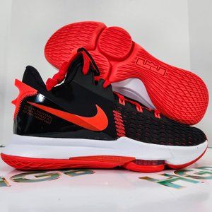 Nike Lebron Witness V Men's Basketball Sneaker Shoe Limited Black CQ9380-005